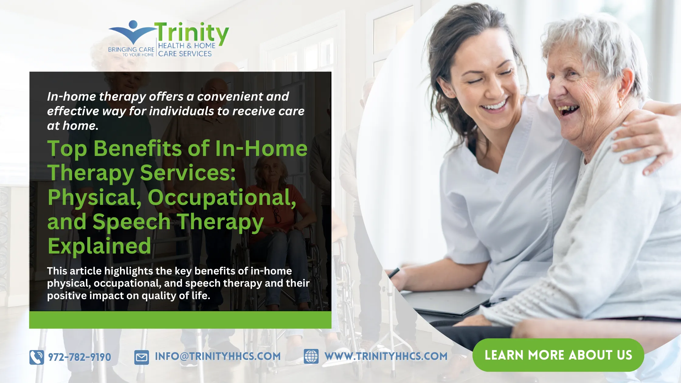 Top Benefits of In-Home Therapy Services Physical, Occupational, and Speech Therapy Explained