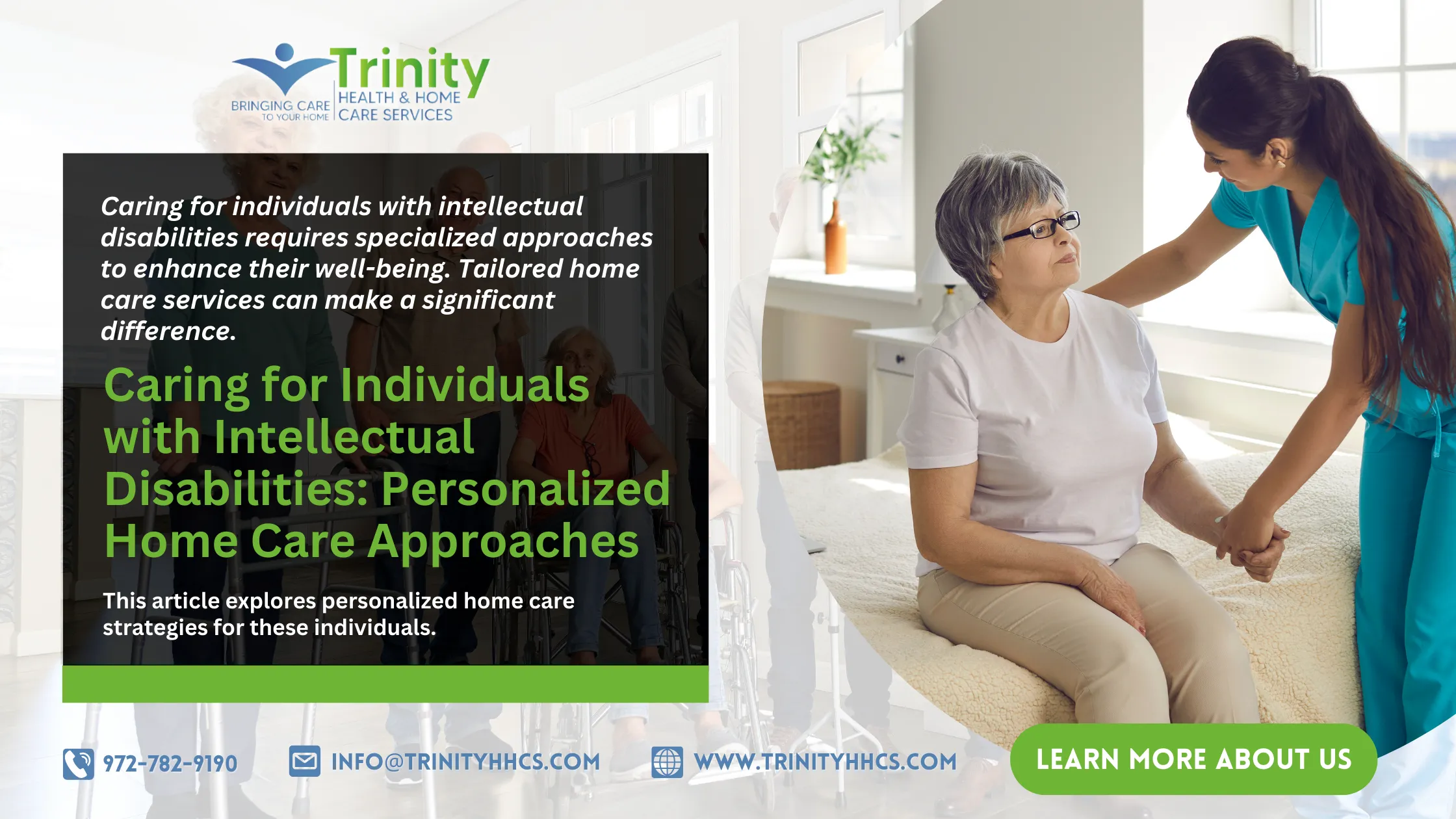 Caring for Individuals with Intellectual Disabilities Personalized Home Care Approaches